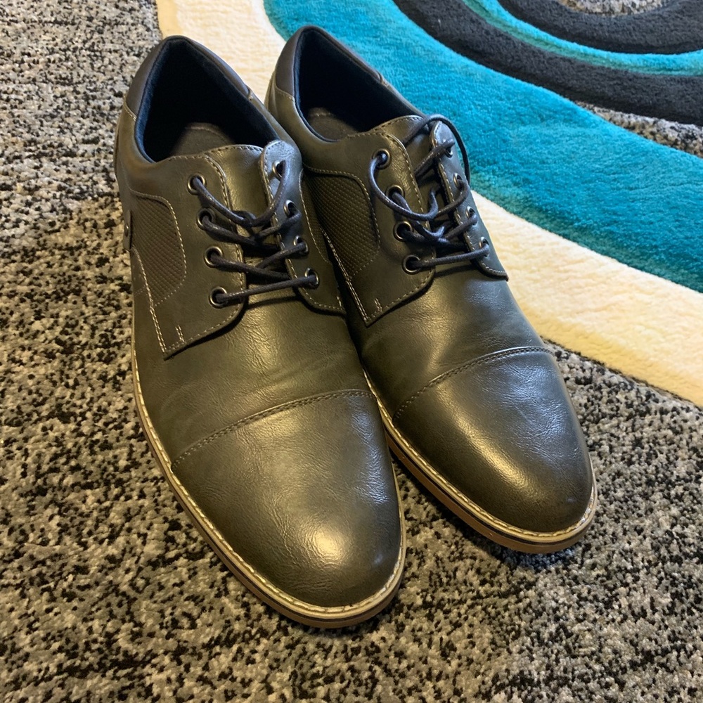 Mens Justin Lace Up Cap Toe Oxford Shoes 11M